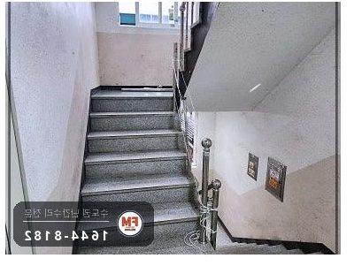계단난간대수리 무너진 라인 가접 밸런스 스텐 코팅제 보수 용접