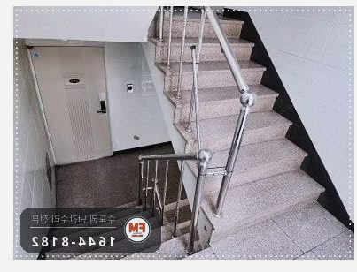 노후 아파트 계단 난간 손잡이 수리 앵커 연결 부속 신설 미그 용접